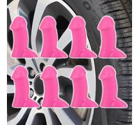 Creative Funny Valve Caps | Prank Tire Valve Decorations, Dustproof and Waterproof, Durable, Suitable for Cars/Bikes/Motorcycles, The Style That