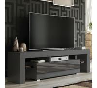 Creative Furniture Aria Tv Unit 160Cm - Dark Grey With Gloss Doors
