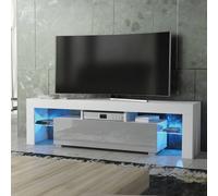 TV Unit 160cm Sideboard Cabinet Cupboard TV Stand Creative Furniture Grey One Size