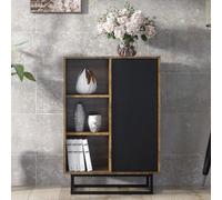 Creative Furniture Elysian Loft Sideboard 100Cm - Rustic & Black
