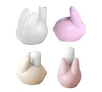 Creative Fusion Of Easter Decorations: These Moulds Make Attractive, Candle Making Fun Process. Easter Inspired Details Are Incorporated In Every Room To Create