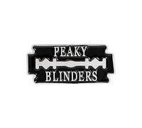 Creative Geometry Enamel Brooch Peaky Blinders Pins Alloy Badge Clothes Bags Accessories-Style-1