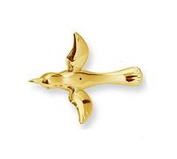 Creative Gold DIY Flying Bird Decorative Hanging Ornaments for Ceiling Light Wedding Kindergarten Shopping Mall Home Window Decoration (10, Gold)