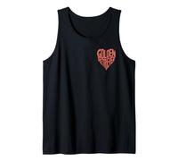 Creative Golden Retriever Dog Love Golden Retriever Heart Tank Top