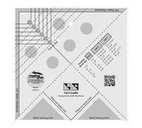Creative Grids Cat's Cradle TooL Quilt Rulers Template Acrylic by Creative Grids