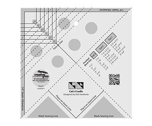 Creative Grids Cat's Cradle TooL Quilt Rulers Template Acrylic by Creative Grids