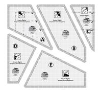 Creative Grids Crazier Eights Template 5pc Set - CGRMT7