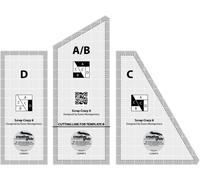 Creative Grids Non Slip Scrap Crazy: 3 Templates by Creative Grids