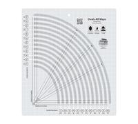 Creative Grids Ovals All Ways Quilt Ruler - CGRKAOVAL