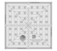 Creative Grids Quilting Ruler 8-1/2in Square It Up or Fussy Cut Square by Creative Grids