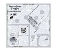 Creative Grids Square on Square 6 Trim Tool Quilt Rulers
