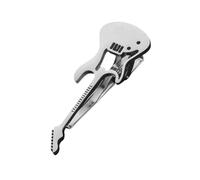 Creative Guitar Piano Tie Clip Men Men Metal Instrument Neck Class Pita Tie Pinch Clip Buckle Wedding Business Daily