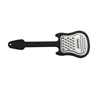 Creative guitar shape sturdy stainless steel cheese and food grater, ergonomic handle design, easy to use design