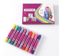 Creative Hair Color Chalk Set 10pcs Unique Shades Safe Temporary Dye for Teens Girls Gift Styling for Dark Creative Dyes Markers