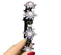 Creative Hairpin Headband - Double Layer Twist Plait With Clips | Rhinestone-decorated strong and secure Woven Hair Accessory For Women, Perfect For Weddings, Parties, Dance Events, Romantic Dates
