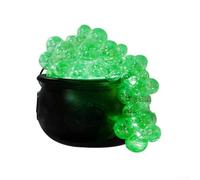 Creative Halloween Decoration Bubbling Pot Set with Glowing Balls and Battery Stand for Themed Events (D)