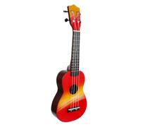 Creative Hand Drawn 21 Inch Ukulele Toy for Beginner Acoustic | Wood Build, Easy to Hold and Carry, Simple Application Method, Good Sound, Practical Design