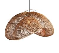 Creative Handmade Chandeliers Ceiling Light Cafe Bar Club Primitive Lighting Natural Material Bird's Nest Pendant Lamp Bohemian Ceiling Light Fitting for Hallway Bedroom Living Room