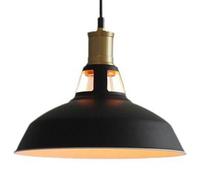 Creative Hat-Shaped Metal Chaner, E27 Base Single Head Hanging Lamp, Flush Mount Ceiling Lighting Fixtures, Living Room Bedroom Bar Decoration Pendant Light
