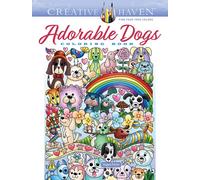 Creative Haven Adorable Dogs Coloring Book