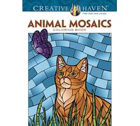 Creative Haven Animals Mosaics Coloring Book