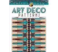 Creative Haven Art Deco Patterns Coloring Book