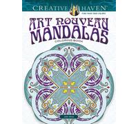 Creative Haven Art Nouveau Mandalas Coloring Book