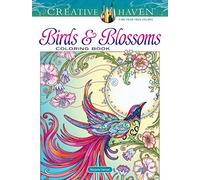 Creative Haven Birds and Blossoms Coloring Book