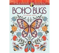 Creative Haven Boho Bugs Coloring Book