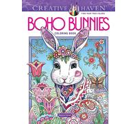 Creative Haven Boho Bunnies Coloring Book