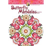 Creative Haven Butterfly Mandalas Coloring Book
