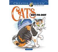 Creative Haven Cats Dot-to-Dot