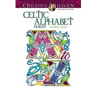 Creative Haven Celtic Alphabet Designs Coloring Book