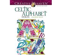 Creative Haven Celtic Alphabet Designs Coloring Book