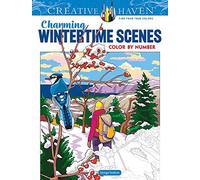 Creative Haven Charming Wintertime Scenes Color by Number