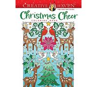 Creative Haven Christmas Cheer Coloring Book