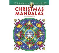 Creative Haven Christmas Mandalas Coloring Book