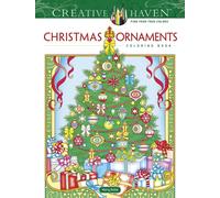 Creative Haven Christmas Ornaments Coloring Book