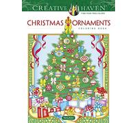 Creative Haven Christmas Ornaments Coloring Book