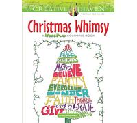 Creative Haven Christmas Whimsy: A WordPlay Coloring Book