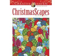 Creative Haven Christmasscapes Coloring Book