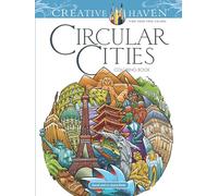 Creative Haven Circular Cities Coloring Book