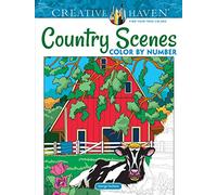 Creative Haven Country Scenes Color by Number