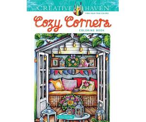 Creative Haven Cozy Corners Coloring Book by Teresa Goodridge Paperback Book