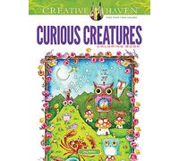 Creative Haven Curious Creatures Coloring Book