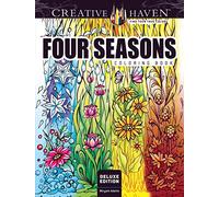 Creative Haven Deluxe Edition Four Seasons Coloring Book