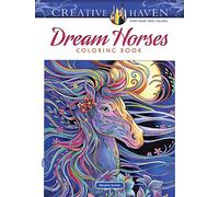 Creative Haven Dream Horses Coloring Book