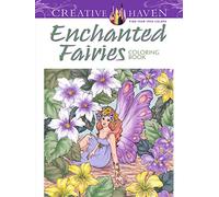 Creative Haven Enchanted Fairies Coloring Book