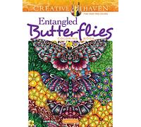 Creative Haven Entangled Butterflies Coloring Book