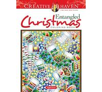 Creative Haven Entangled Christmas Coloring Book